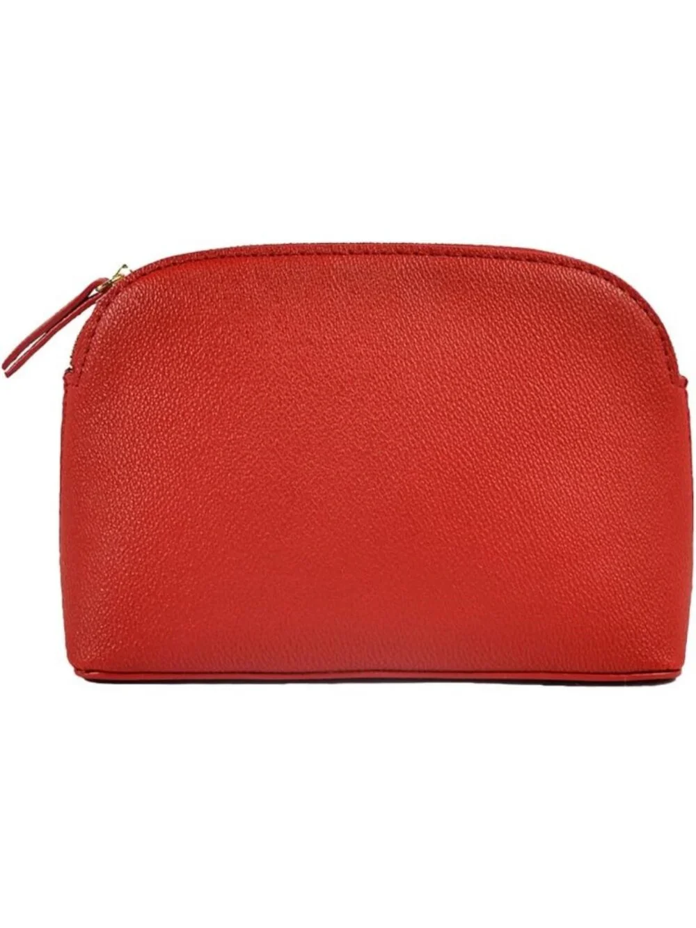 Portable PU Leather Makeup Organizer Pouch - Travel Cosmetic Clutch for